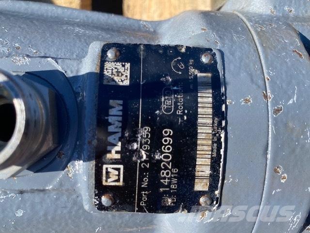 Hamm H13 i WIBRACJA Rodillos de un solo tambor