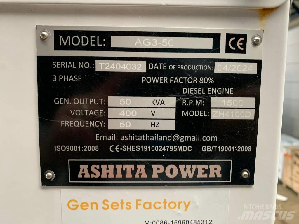 Ashita AG3-50 Generadores diésel