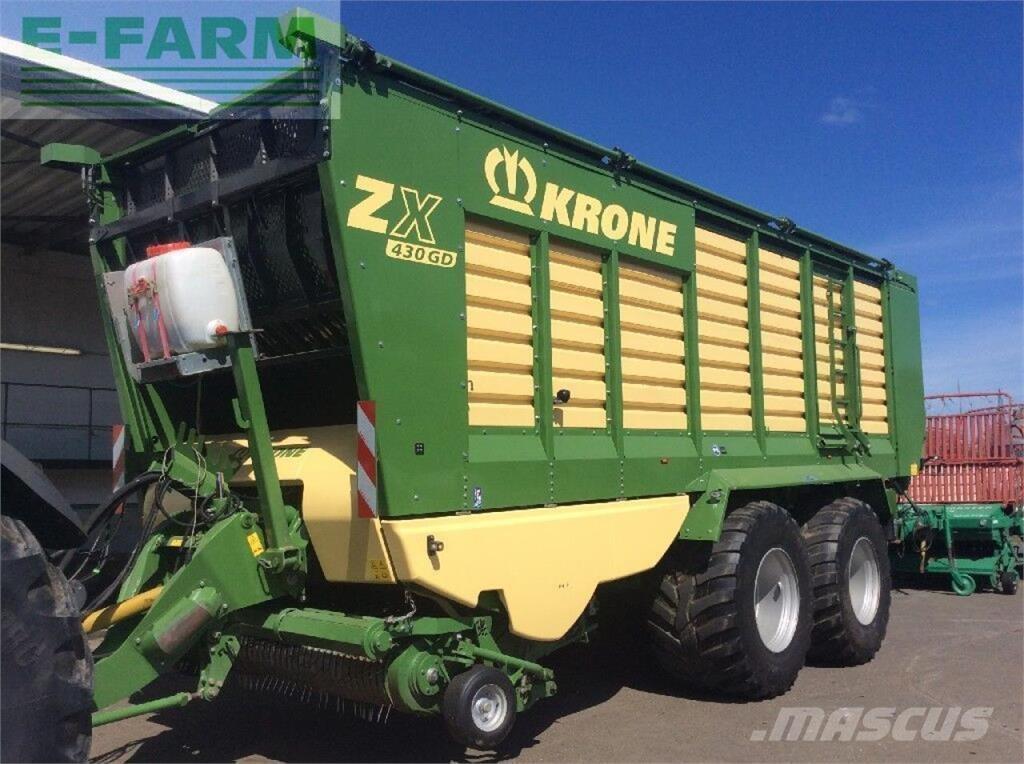 Krone zx 430 gd Carros de trasladar grano