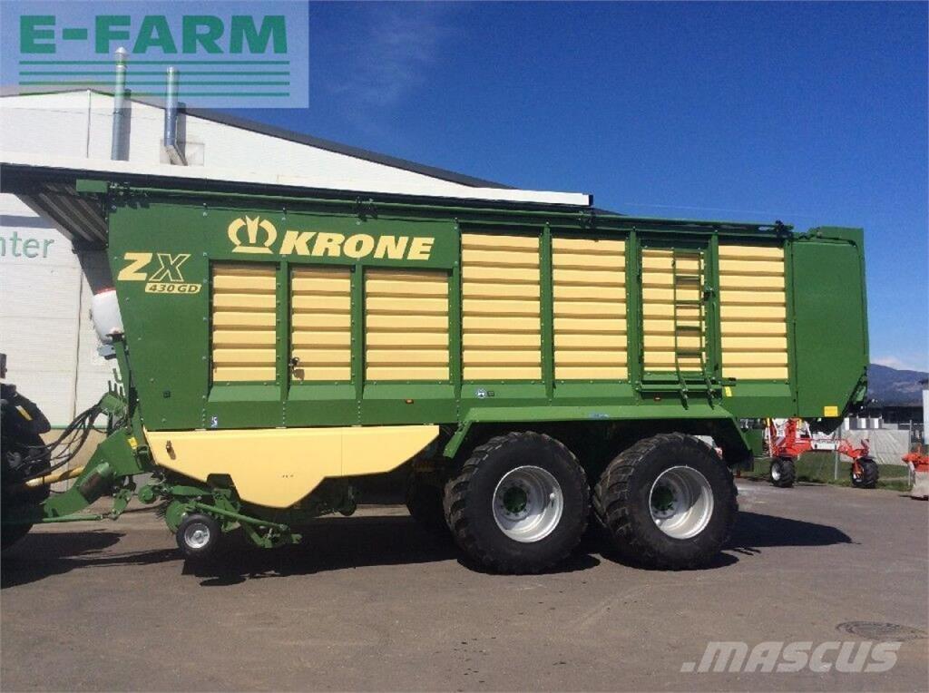 Krone zx 430 gd Carros de trasladar grano