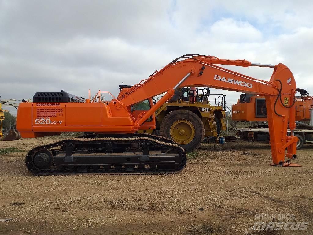 Daewoo 520 LC Excavadoras sobre orugas