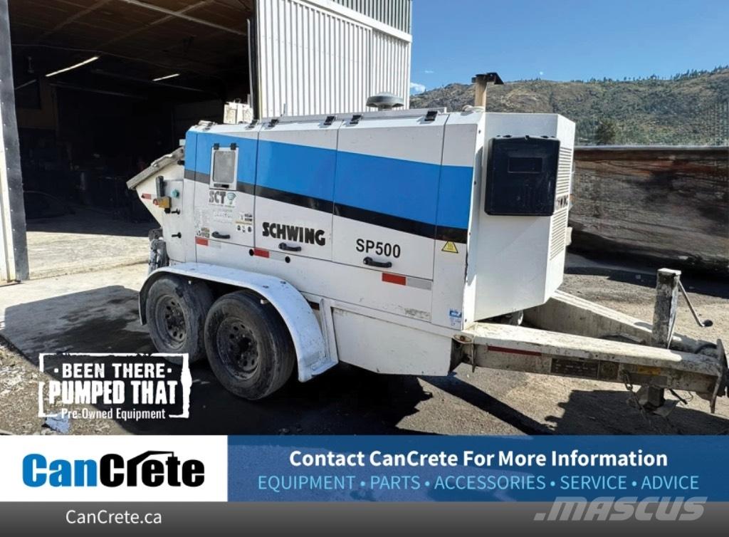 Schwing SP500 (#1049) Bombas de concreto
