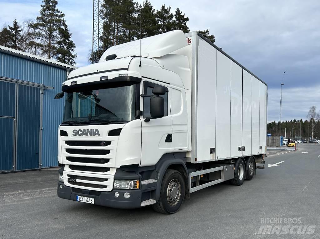 Scania R 450 Camiones con caja de remolque