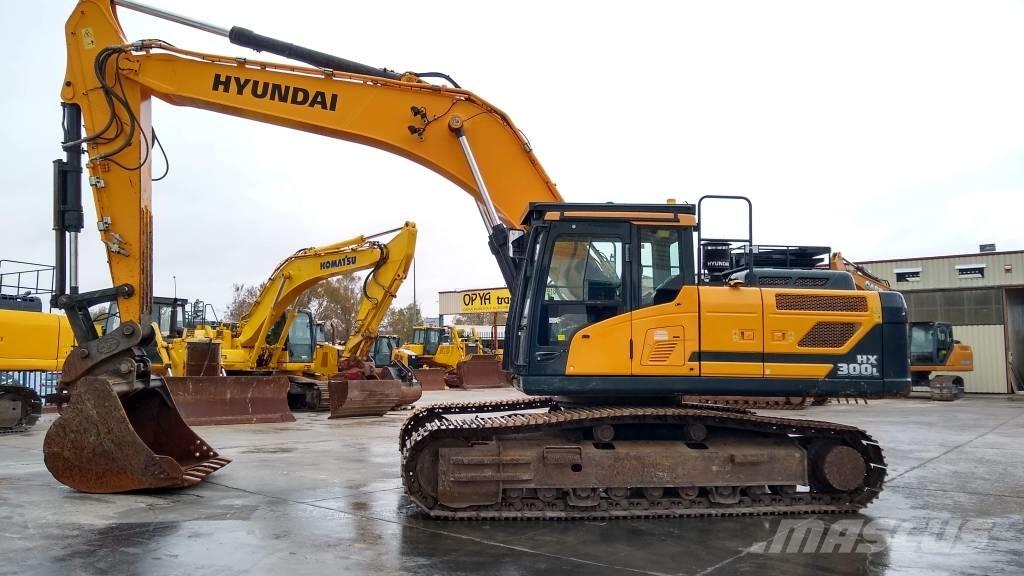 Hyundai HX 300 L Excavadoras sobre orugas