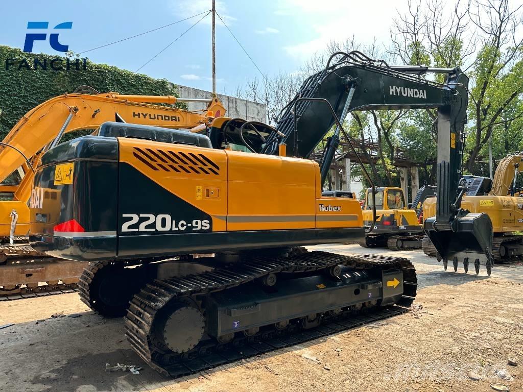 Hyundai 220lc-9s Excavadoras sobre orugas