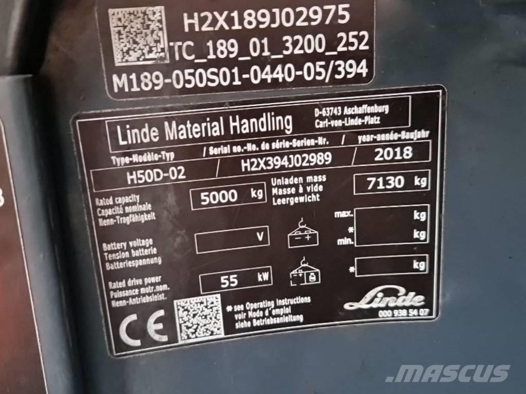 Linde H50D-02 Camiones diesel
