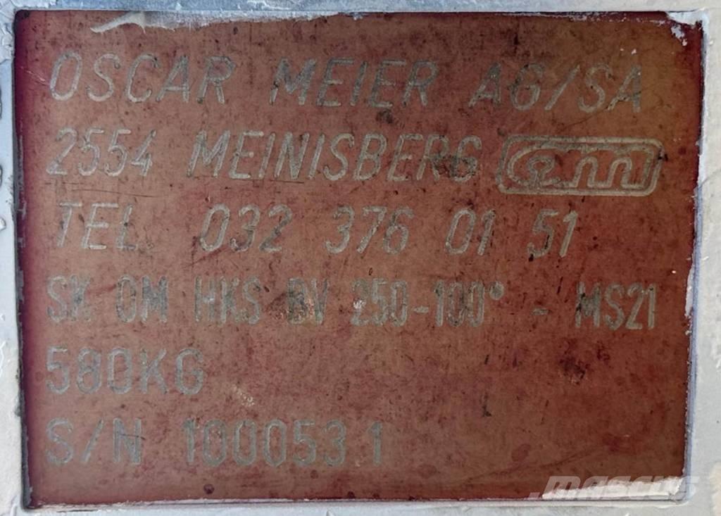  Oscar Meier AG MS21 Conectores rápidos