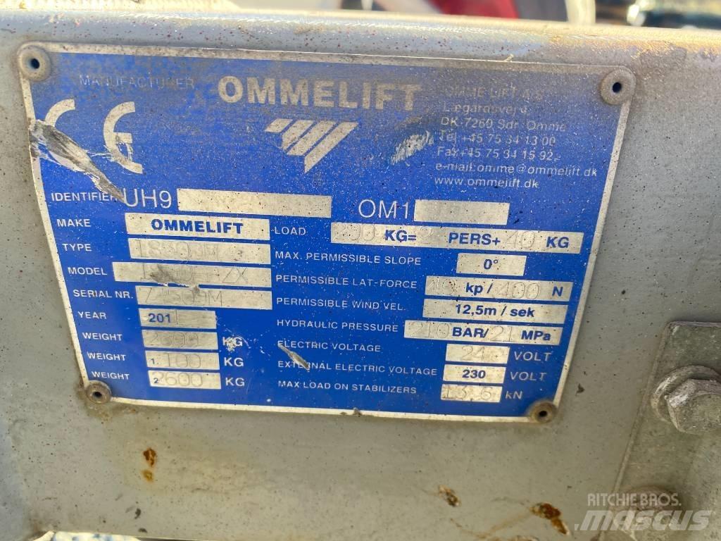 Omme 1830 EBZX Plataformas remolcables