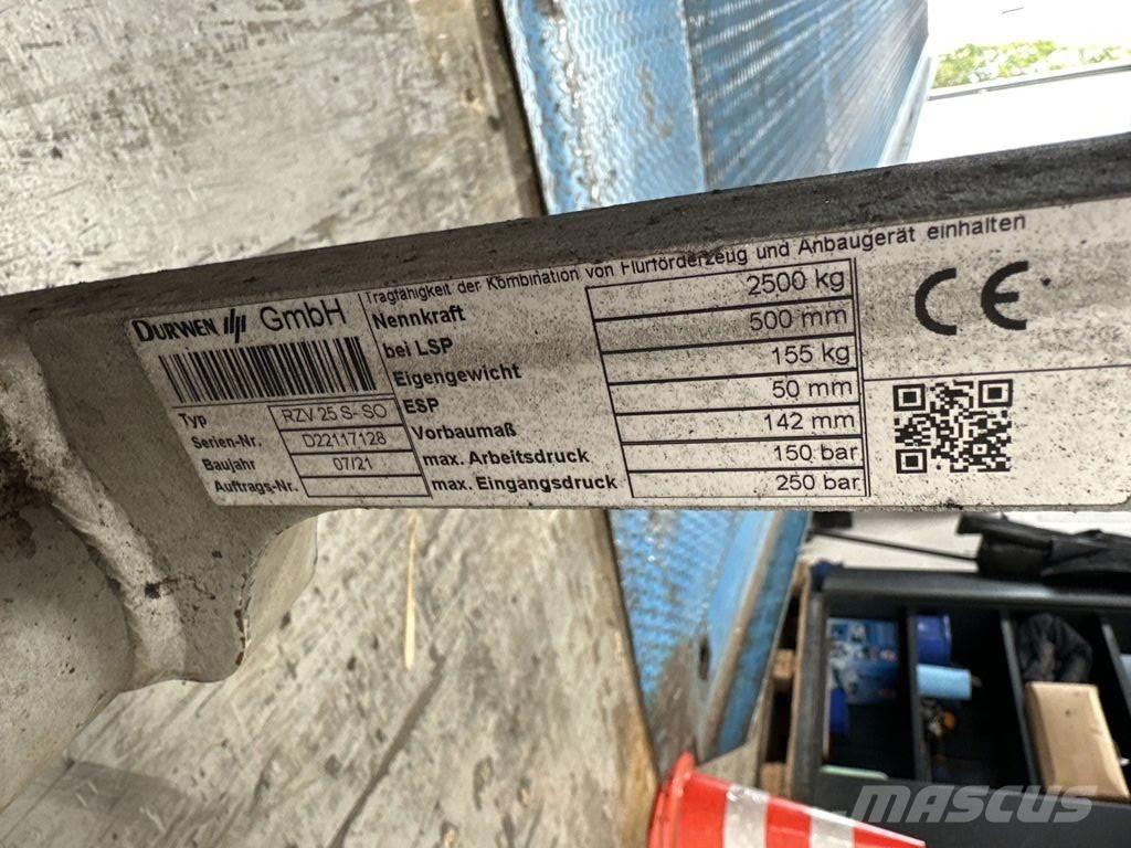 Durwen RZV25S-S0 Horquillas