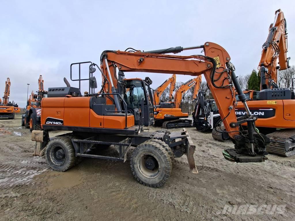 Doosan DX140W-5 Excavadoras de ruedas