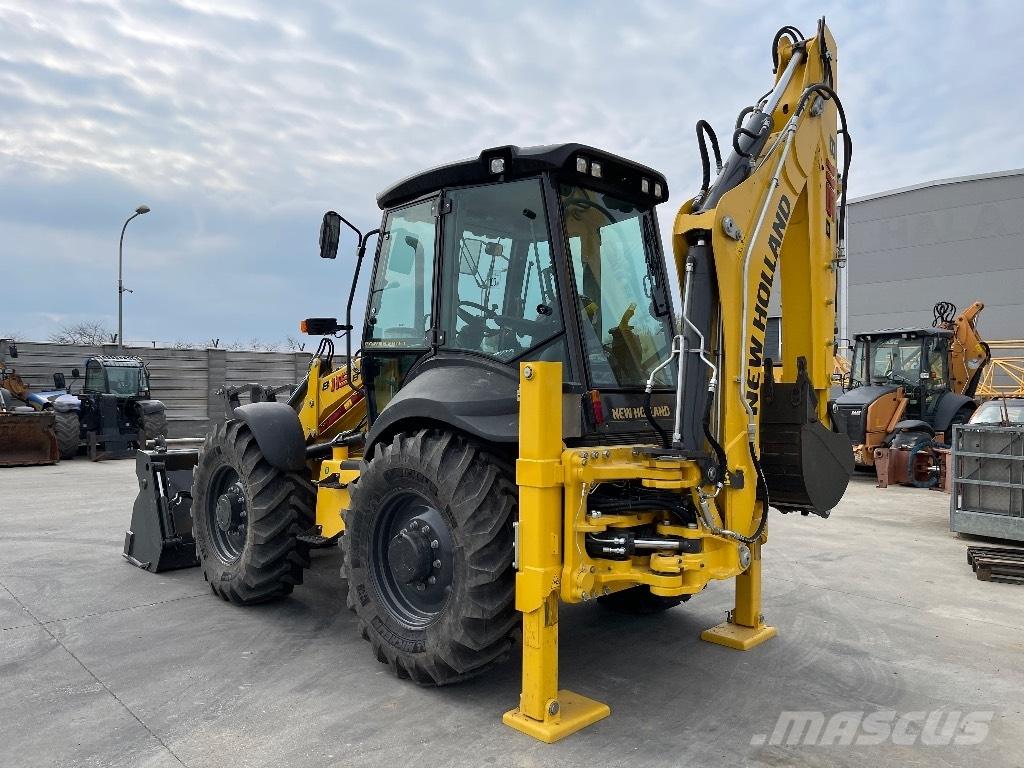 New Holland B 115 B Retrocargadoras