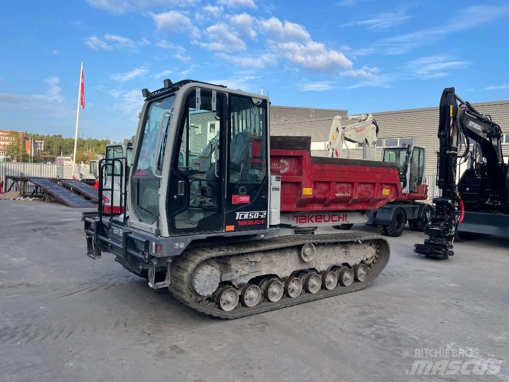 Takeuchi TCR 50 Camiones de volteo sobre orugas