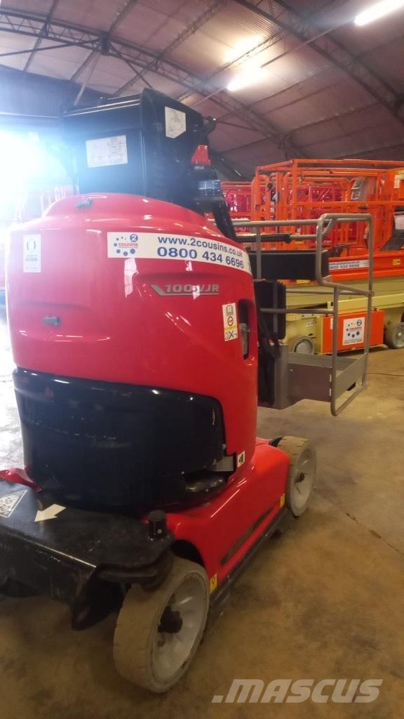 Manitou 100 VJR Plataformas con jaula de elevación