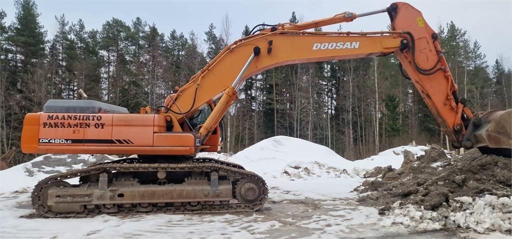Doosan DX 480 LC Excavadoras sobre orugas