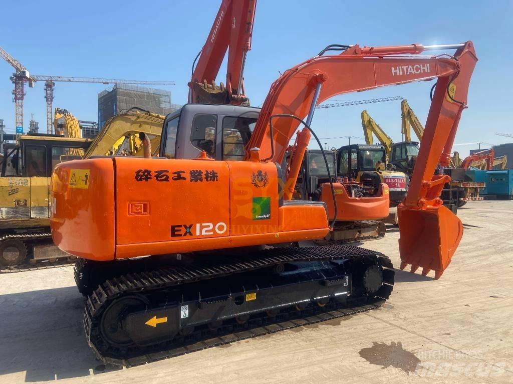 Hitachi EX 120 Excavadoras sobre orugas