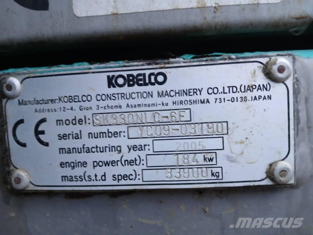 Kobelco SK 330NLC-6E Excavadoras sobre orugas