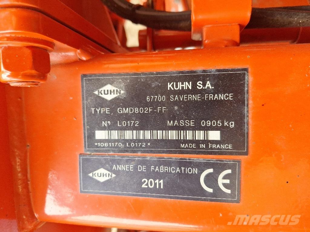 Kuhn Gmd 802 F FF Podadoras