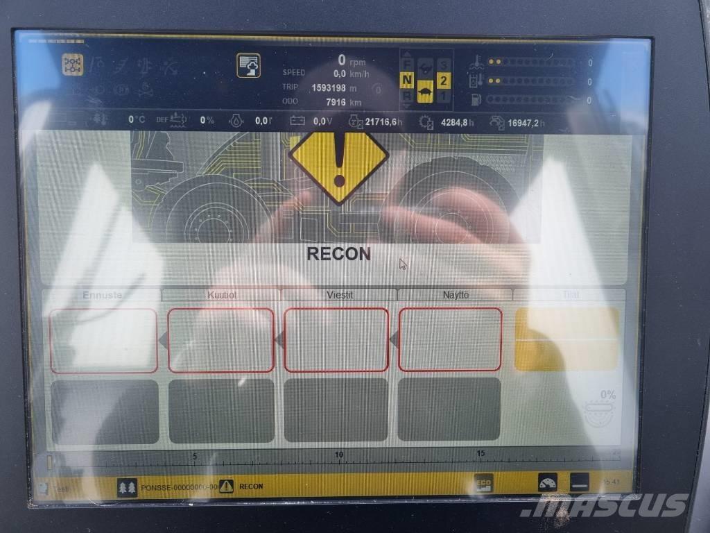 Ponsse Ergo Cosechadoras