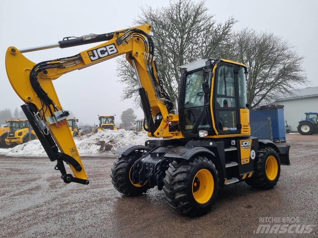 JCB Hydradig 110W Excavadoras de ruedas