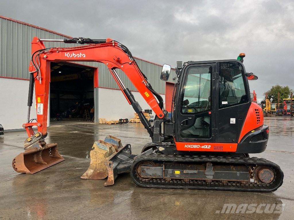 Kubota KX 080-4 Excavadoras 7t - 12t
