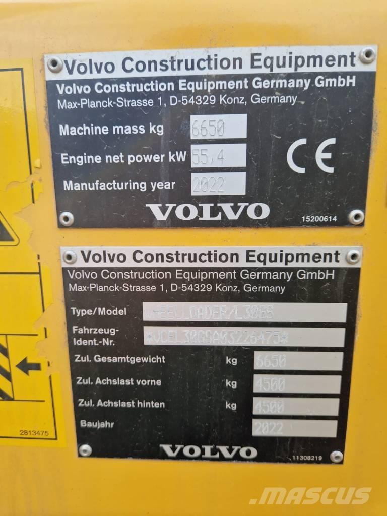 Volvo L 30 G Cargadoras sobre ruedas