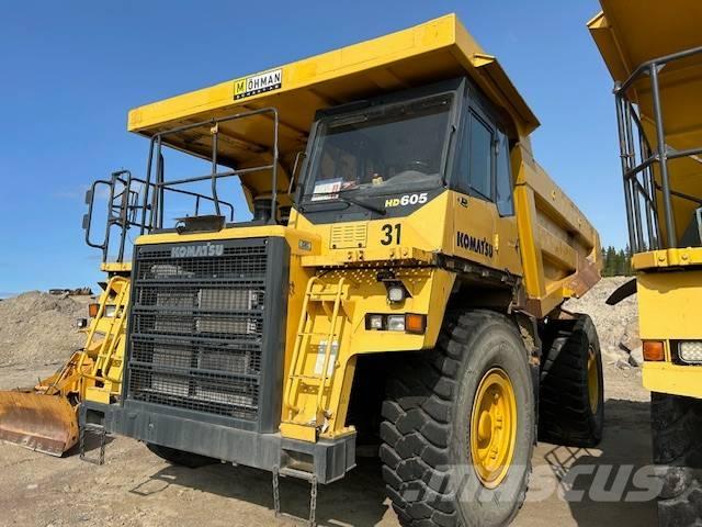 Komatsu 605-7 Camiones de volteo rigidos