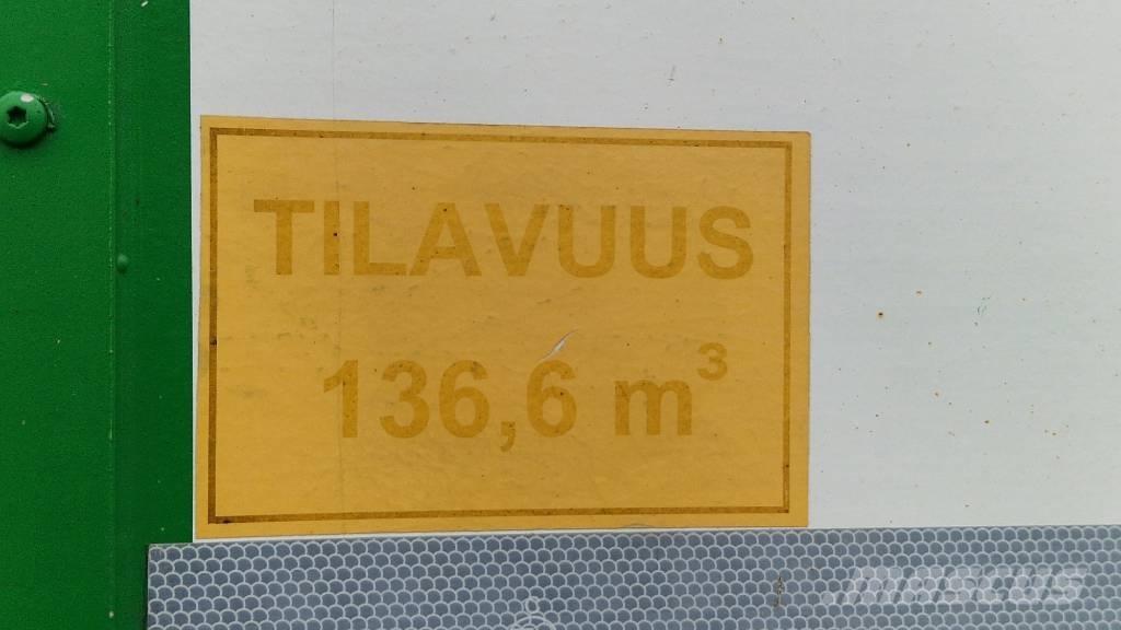 Lipe P3 KETJU Semirremolques de volteo para virutas de madera