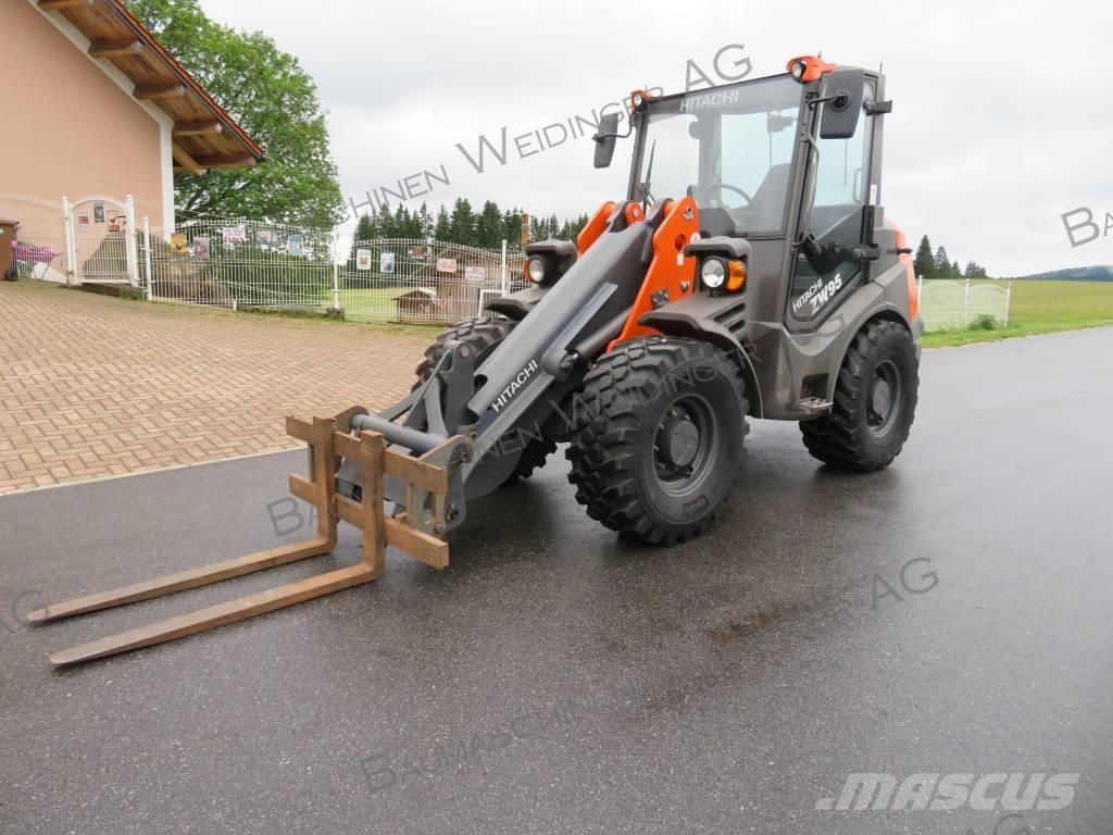 Hitachi ZW 95 Cargadoras sobre ruedas