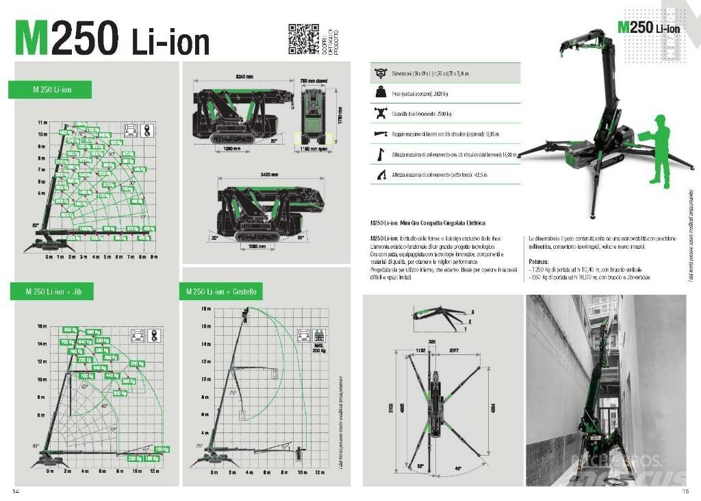 BG Lift M250 Grúas de oruga