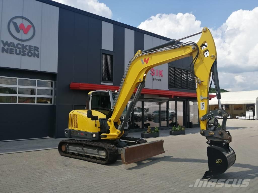 Wacker Neuson ET 90 Excavadoras sobre orugas