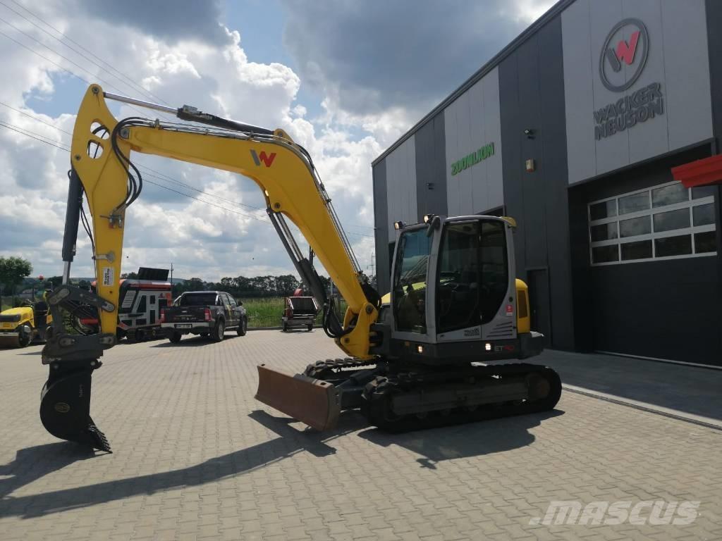 Wacker Neuson ET 90 Excavadoras sobre orugas