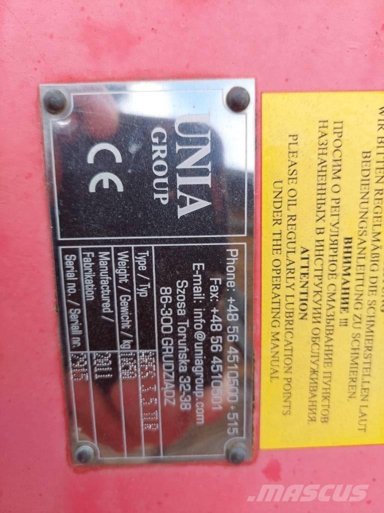 Unia Ares 3.5 TL Gradas de discos