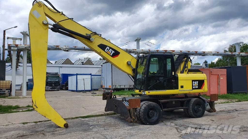 CAT M 318 D MH Manejadores de residuos industriales