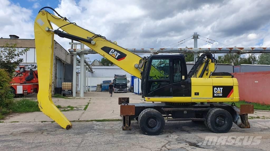 CAT M 318 D MH Manejadores de residuos industriales