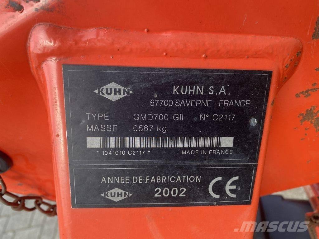 Kuhn GMD 700 G II Podadoras