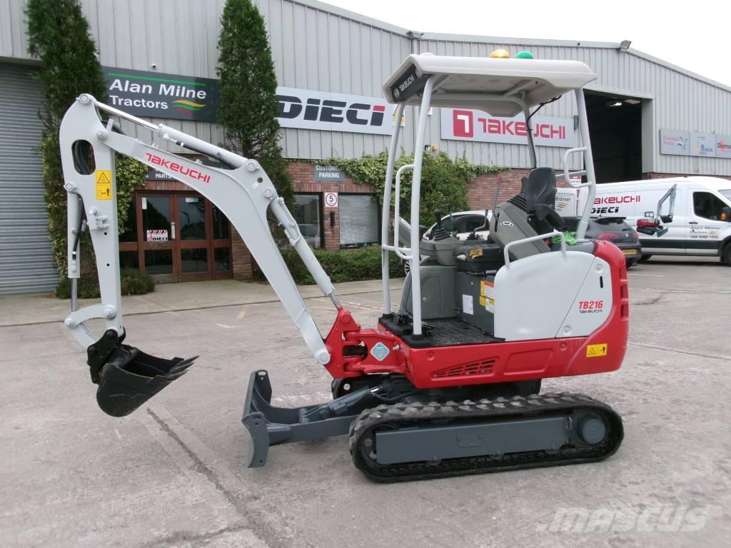 Takeuchi TB 216 Miniexcavadoras