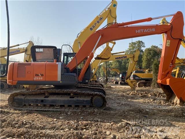 Hitachi ZX250 Excavadoras sobre orugas