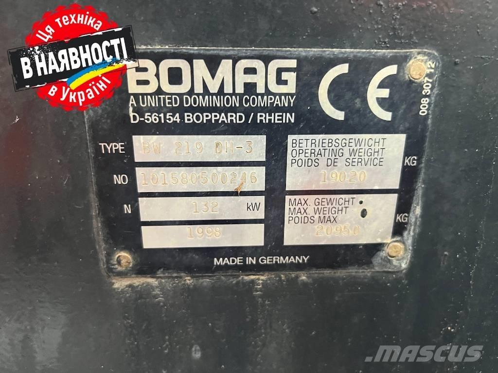 Bomag 219 DH-5 Otros rodillos
