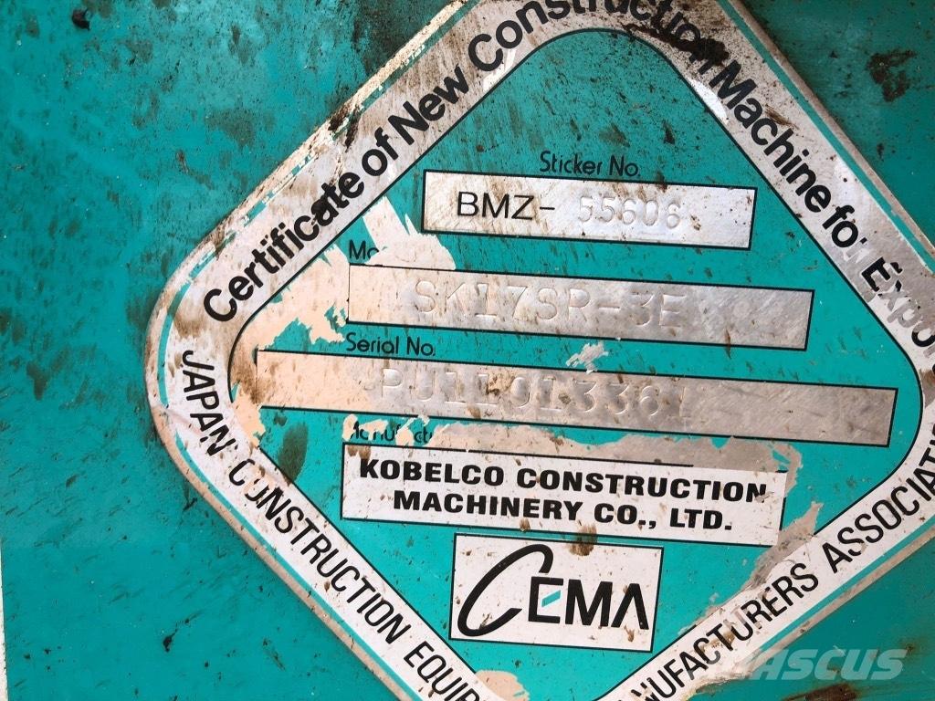 Kobelco SK 17 SR-5 Miniexcavadoras