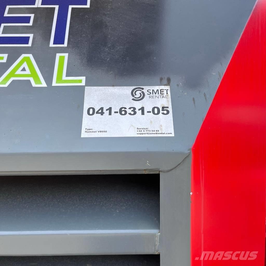 Hammel VB 950 DK Trituradoras de deshechos