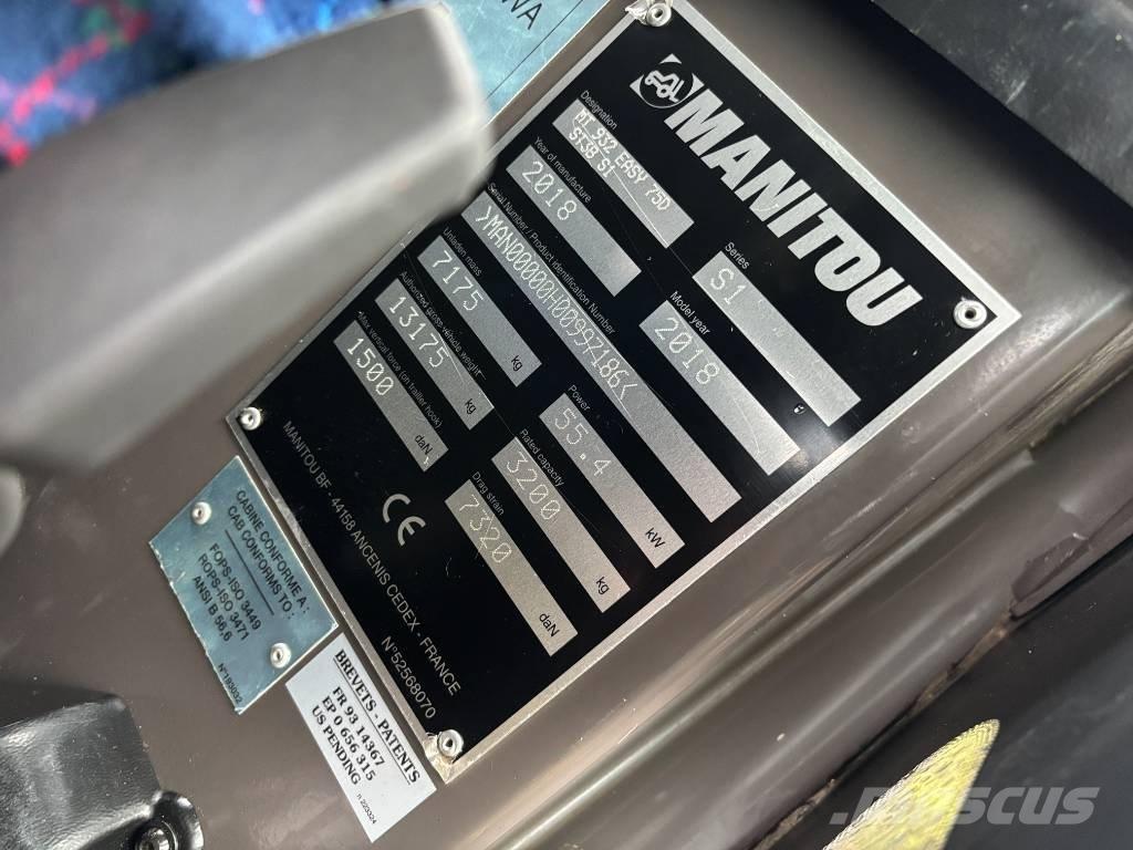 Manitou MT 932 Carretillas telescópicas