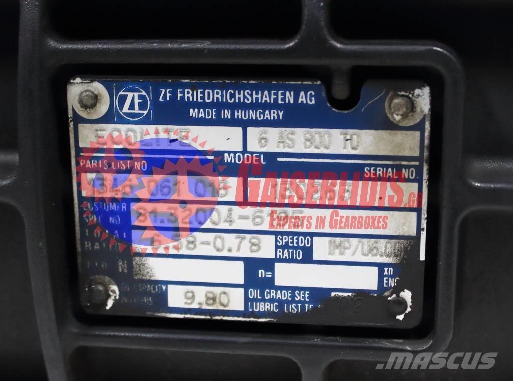 ZF 6AS 800 TO Cajas de cambios