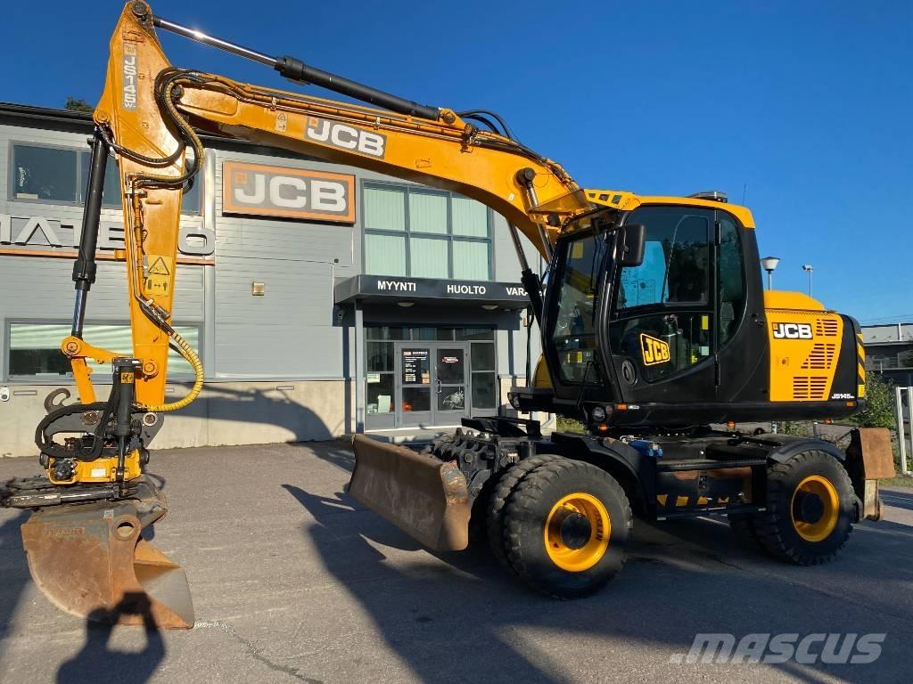 JCB JS145W T4i Excavadoras de ruedas