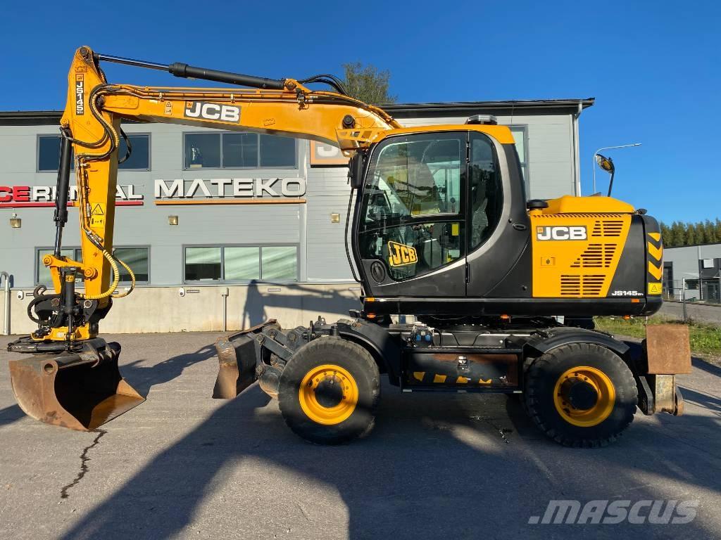 JCB JS145W T4i Excavadoras de ruedas