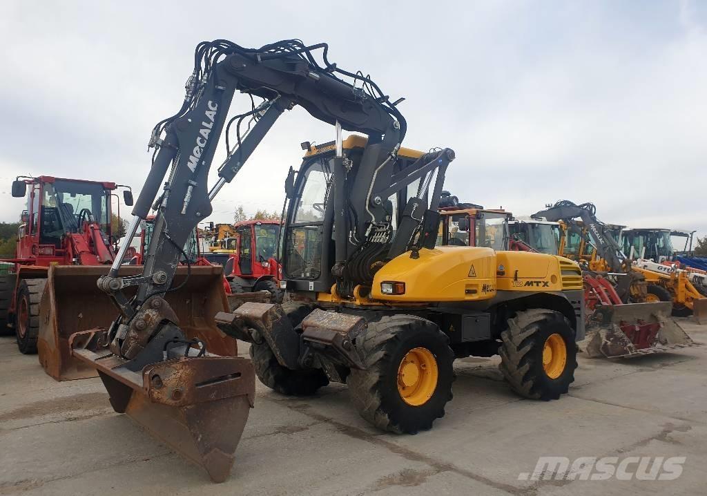 Mecalac 12 M TX Excavadoras de ruedas