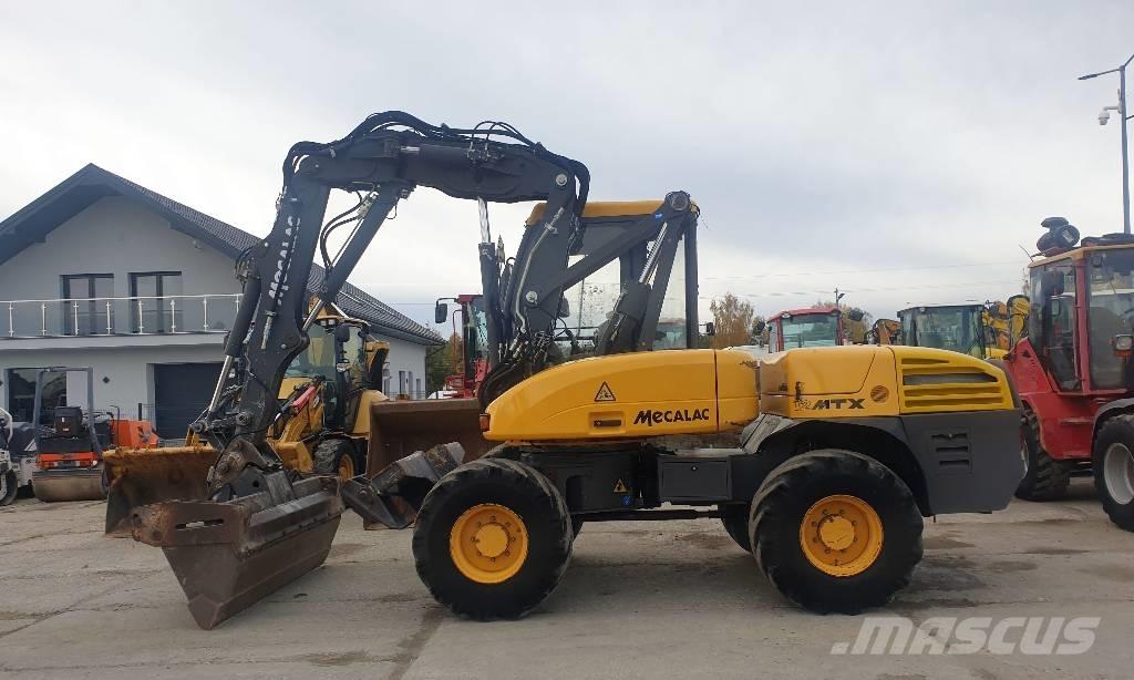 Mecalac 12 M TX Excavadoras de ruedas