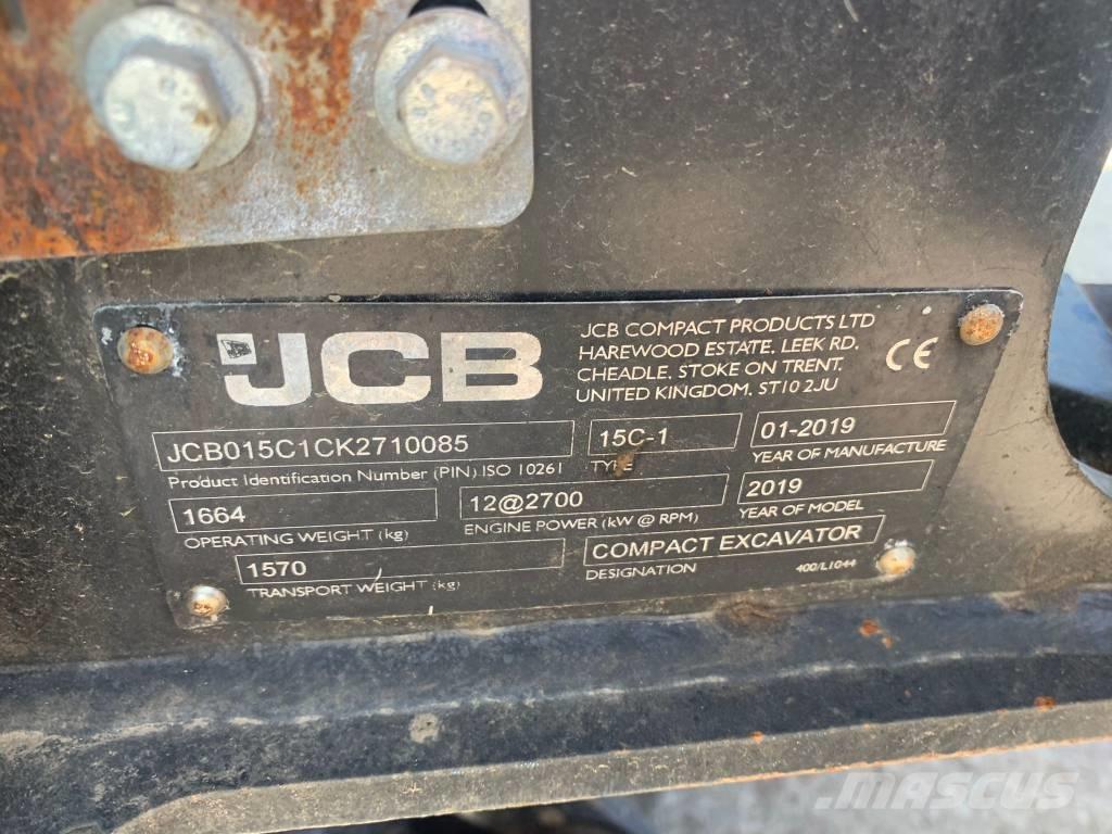 JCB 15 C-1 Miniexcavadoras