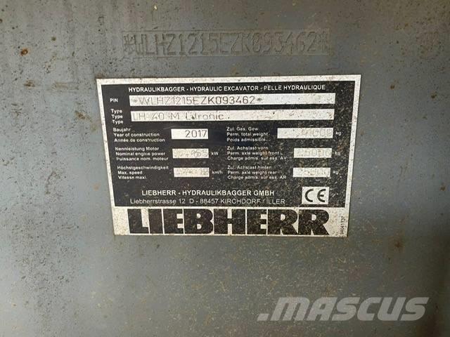 Liebherr LH40M Manejadores de residuos industriales