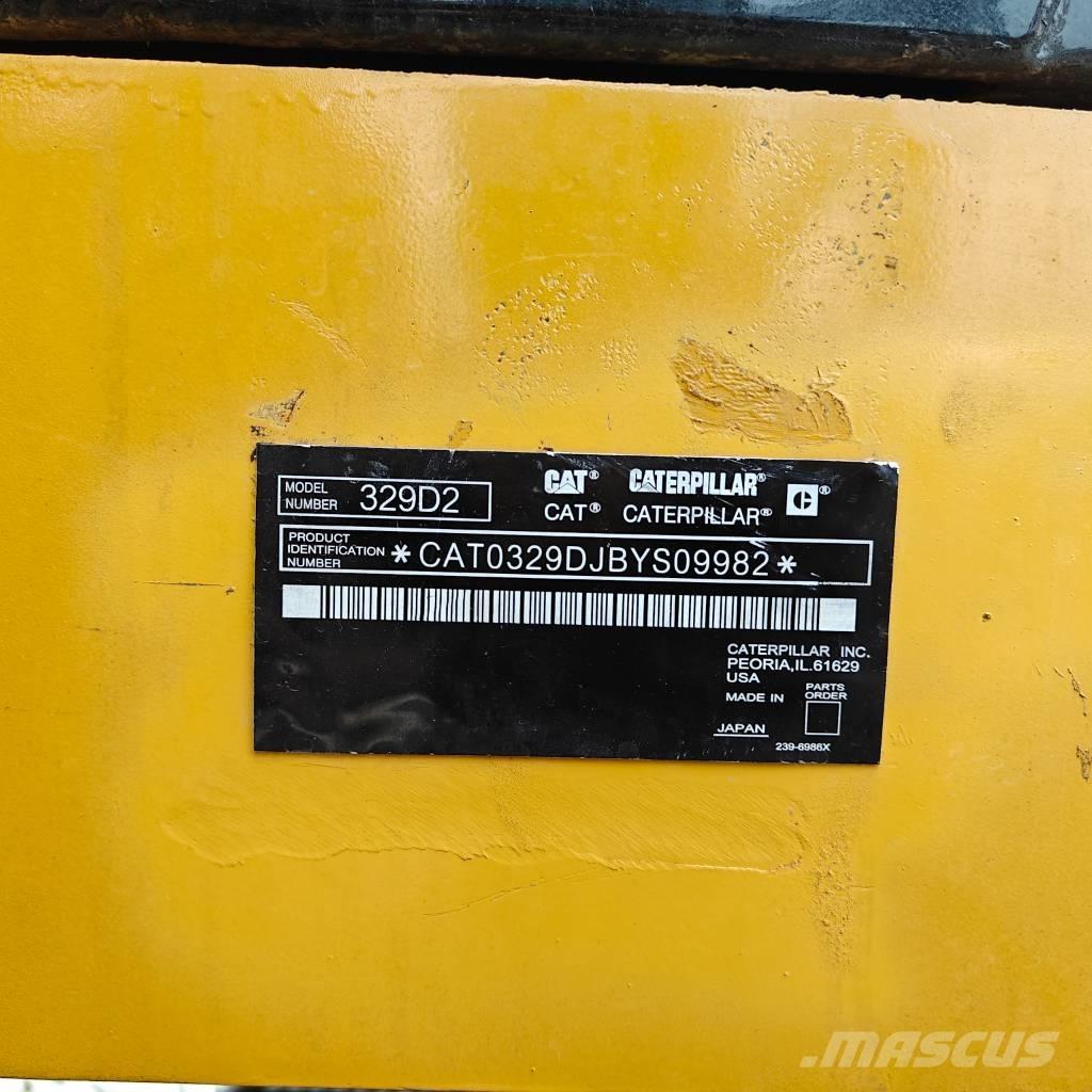 CAT 329 DD Excavadoras sobre orugas