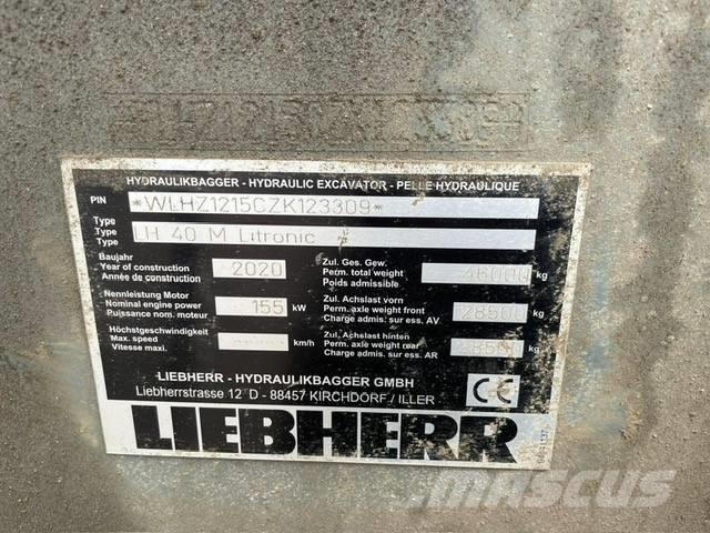 Liebherr LH40M Manejadores de residuos industriales